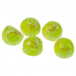 Berkley Softbait Sparkle Power Eggs® Floating Magnum (Chartreuse with Scales)
