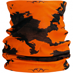 Blaser Unisex Tube scarf Multi-Tube, Blaze Orange 