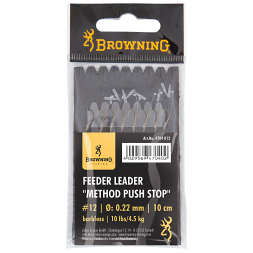 Browning Leader hooks Feeder Leader Method Push Stop