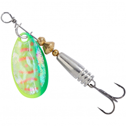  Yellow-green mother-of-pearl spinner