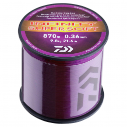 Daiwa Fishing Line Infinity Super Soft (purple, 3.000 m)