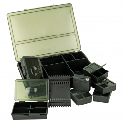 Fox Carp Accessory Box Royale System Box (Medium Green)