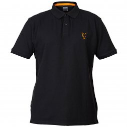 Fox Carp Collection Polo Shirt (orange/black)