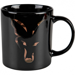  Ceramic mug with fox head (black)