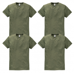Fruit of the Loom Men's Men's T-Shirt Set of 4