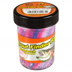 FTM Dough Trout Finder Bait floating (Red/White/Blue, Garlic)