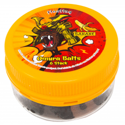 FTM Rubber Maggots Omura Baits Okto (black)