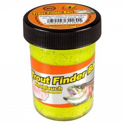 FTM Trout Dough Trout Finder Bait floating (grasshopper green, garlic)
