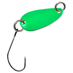 FTM Trout Spoon Bee (Green/Pink UV) 