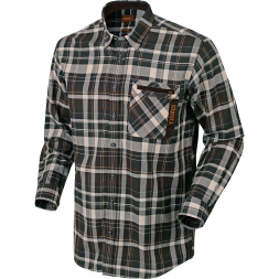 NEW Härkila Hunting and Casual Shirt Flannel-Pajala-Mellow Brown Check 