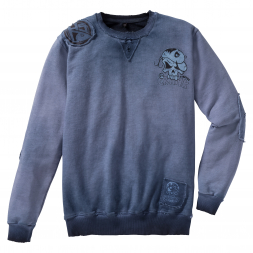 blau Collection Vintage HOTSPOT DESIGN Crank Forever Sweatshirt 