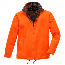 il Lago Basic Men's Fleece reversible jacket Holk
