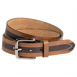 il Lago Prestige Men's Leather belt twin colour
