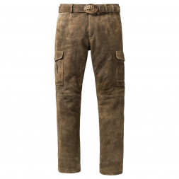 Breeches LEATHER TROUSERS BREECHES Nubuck Leather Leisure Hunting Pants Hubertus Hunting 