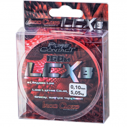 Iron Claw Fishing line Pure Contact LCX8 (red)