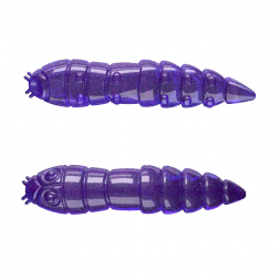 Libra Lures Kukolka artificial bait (purple white glitter) 