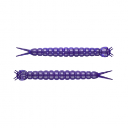 Libra Lures Slight Worm artificial bait (purple with glitter) 