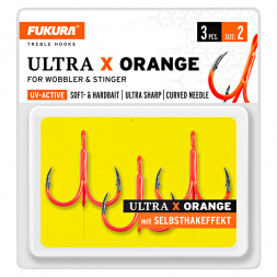 Lieblingsköder Fukura Ultra X Drillinge (orange)