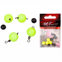 Magic Trout Float Connector Swivel (yellow)