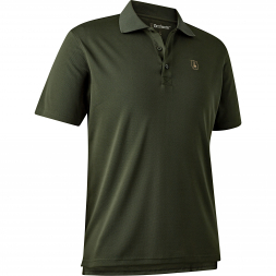 Men's Climate Polo Shirt Men, With 37.5® Technology (Forest Ember) Sz. XL