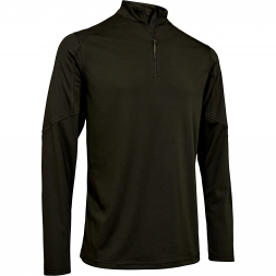 Men's Climate ½-Zip T-Shirt L/S Men, With 37.5® Technology (Forest Ember) Sz. XL