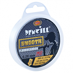 Penzill Fishing Line Fluorcarbon Smooth (clear, 200 m)