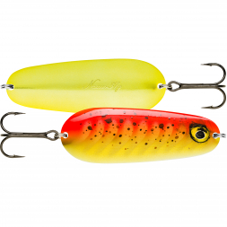 Rapala Spoon Nauvo (gold fluoreszierend red)