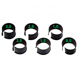Rubber - Distance Rings (set of 6)