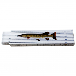 Ruler with fish motif