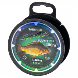 Sänger Specialist target fishing line (carp, camou green, 400 m)