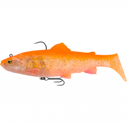  3D Trout Rattle Shad (Clear Albino)
