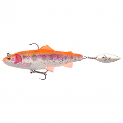 Savage Gear Shad 4D Spin Trout (sinking, Golden Albino)