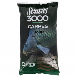 Sensas 3000 Basic food Carpes (black)