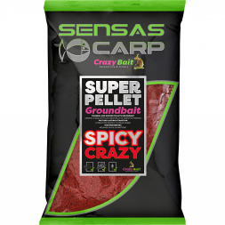 Sensas Groundbait Super Pellet (Spicy Crazy)