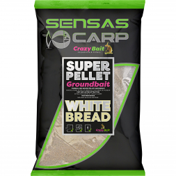 Sensas Groundbait Super Pellet (White Bread)