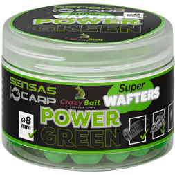 Sensas Hook Bait Super Wafters (Power Green) 