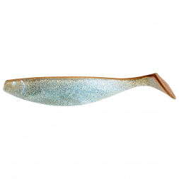 ShadXperts Xtra-Soft 6" Shad (blue/glitter/brown) 