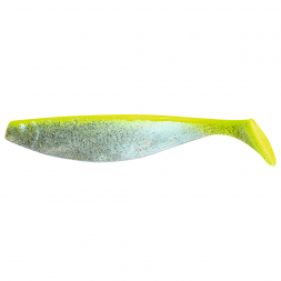 ShadXperts Xtra-Soft 6" Shad (blue/Pearl/glitter/fluo Yellow)