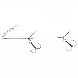 Shirasu Shad-System Shallow water system (1x7, coated, 15 kg)