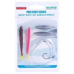 Shirasu Soft Bait Set Drop Shot (Perch set)