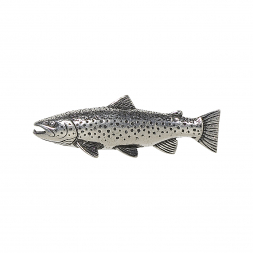 Small pewter pins (trout)