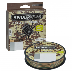 Spiderwire Fishing Line Stealth Smooth 8 (Camo, 150 m)