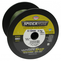 Spiderwire Fishing Line Ultracast® Ultimate Braid (Low-Vis Green, 1.800 m)