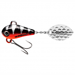 SpinMad Lead Head Spinners Originals (Black Perch, 6 g)