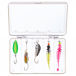 Trout Attack Artificial Lure Sets (Sunny Sky/Turbid Water)