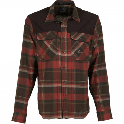 Univers Men's Flannel shirt with trim