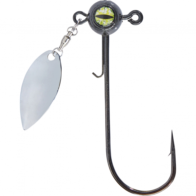 Adrenalin Cat Jighead with spinner blade 