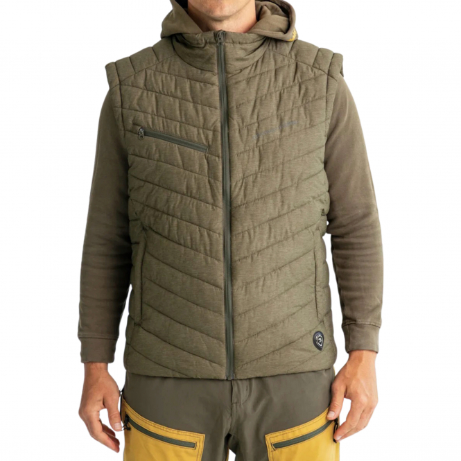 Adventer Quilted Vest Unisex (Olivine) 