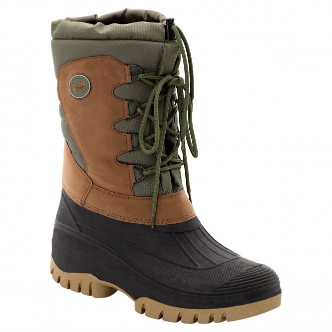 Almwalker Winter Boots Unisex (Brown/Olive) 