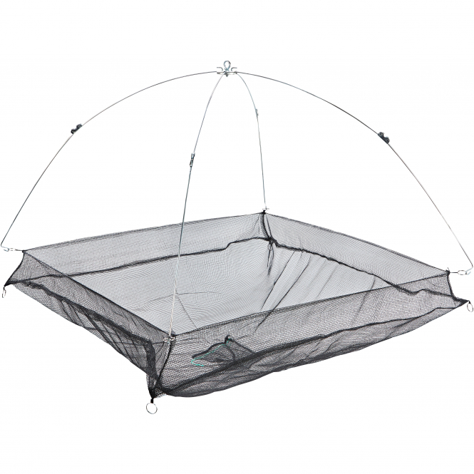 Balzer Baitfish Drop Net with Foldable Frame and Escape Protection 